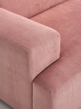 Mira Köşe Koltuk Pembe Fitilli