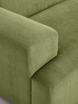 Mira Köşe Koltuk Yeşil Fitilli