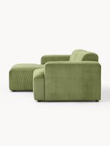 Mira Köşe Koltuk Yeşil Fitilli