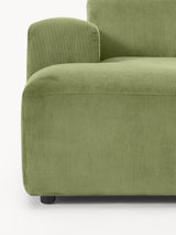 Mira Köşe Koltuk Yeşil Fitilli