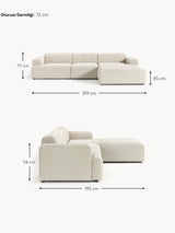 Mira Large Köşe Koltuk Açık Bej