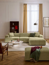 Mira Large Köşe Koltuk Açık Yeşil Şönil