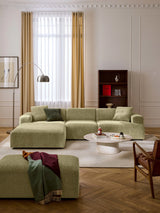 Mira Large Köşe Koltuk Açık Yeşil Şönil