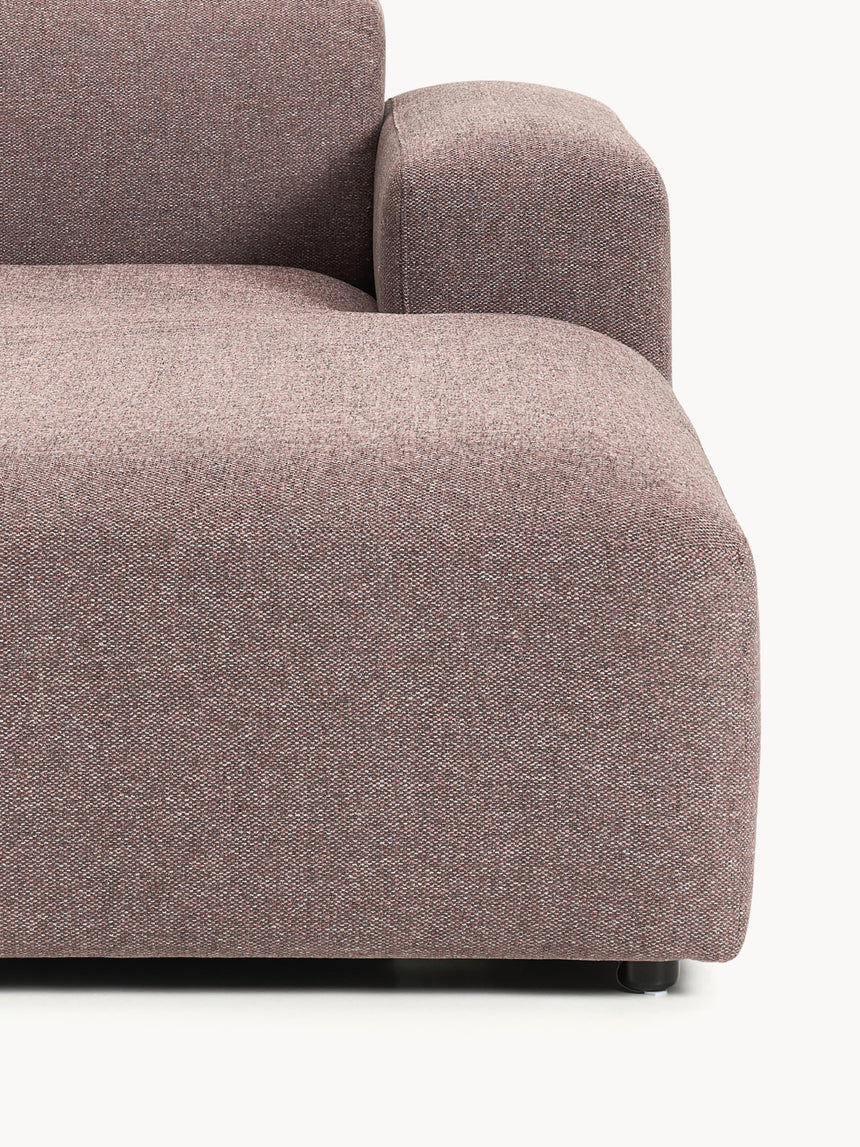 Mira Large Köşe Koltuk Antik Pembe