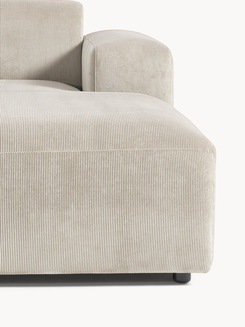 Mira Large Köşe Koltuk Bej Fitilli