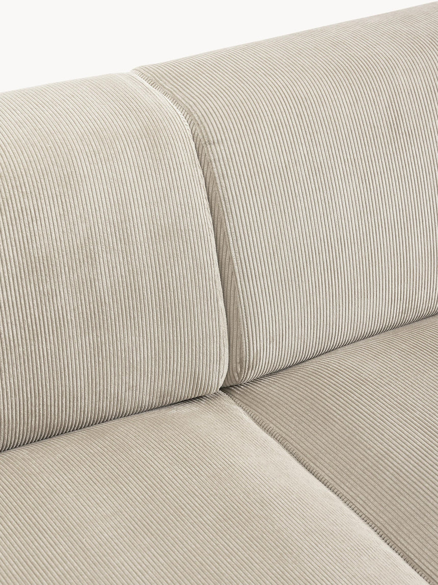 Mira Large Köşe Koltuk Bej Fitilli