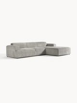 Mira Large Köşe Koltuk Gri Fitilli