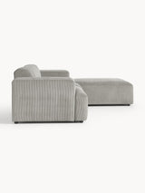 Mira Large Köşe Koltuk Gri Fitilli