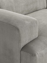 Mira Large Köşe Koltuk Gri Fitilli