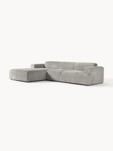 Mira Large Köşe Koltuk Gri Fitilli