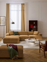 Mira Large Köşe Koltuk Hardal Sarısı Şönil