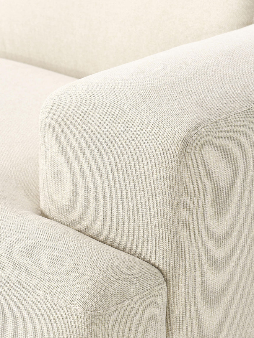 Mira Large Köşe Koltuk Kırık Beyaz