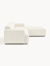 Mira Large Köşe Koltuk Kırık Beyaz Şönil