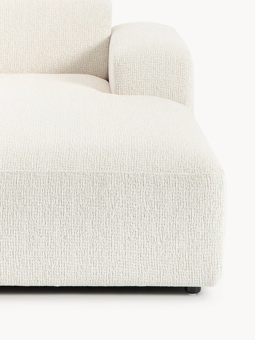 Mira Large Köşe Koltuk Kırık Beyaz Şönil