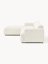 Mira Large Köşe Koltuk Kırık Beyaz Şönil