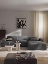 Mira Large Köşe Koltuk Koyu Gri