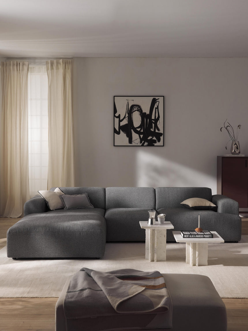 Mira Large Köşe Koltuk Koyu Gri