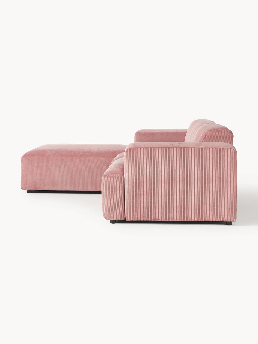 Mira Large Köşe Koltuk Pembe Fitilli