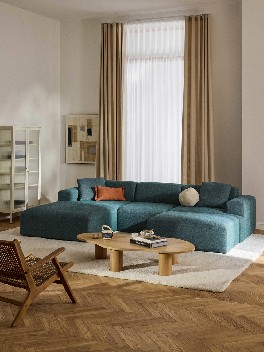 Mira Large Köşe Koltuk Turkuaz