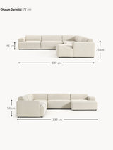 Mira Max Köşe Koltuk Açık Bej