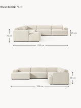 Mira Max Köşe Koltuk Açık Bej