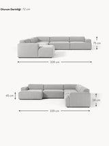 Mira Max Köşe Koltuk Açık Gri