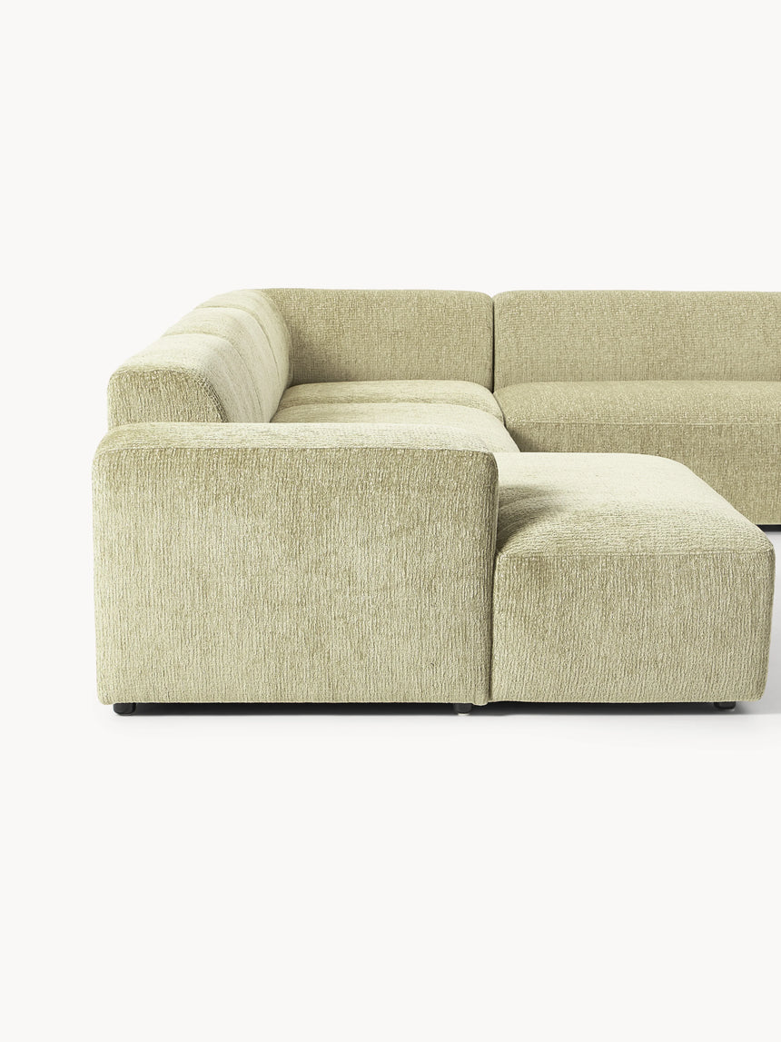 Mira Max Köşe Koltuk Açık Yeşil Şönil