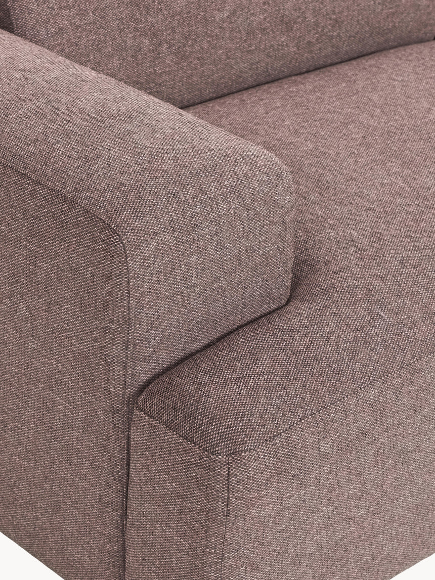 Mira Max Köşe Koltuk Antik Pembe