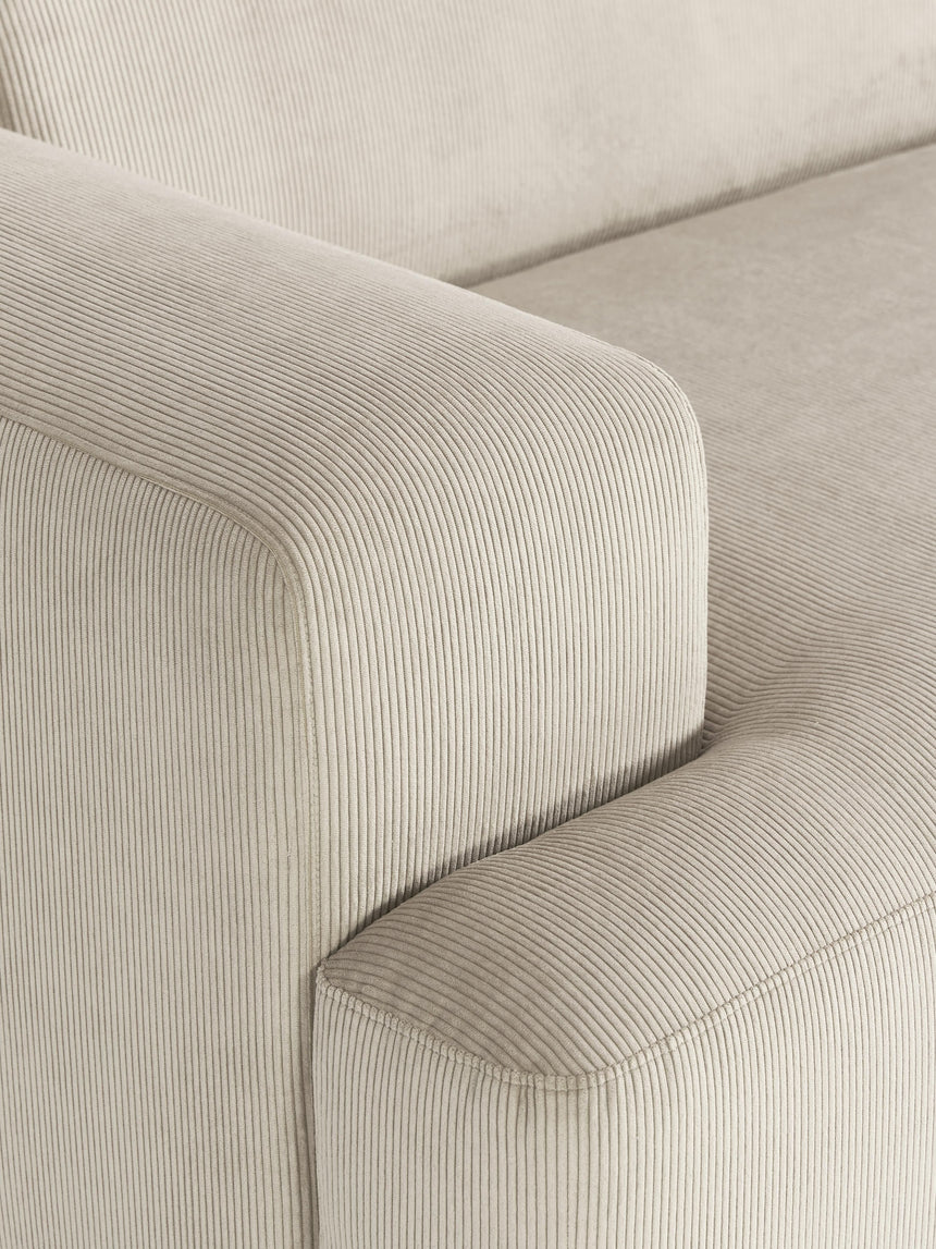 Mira Max Köşe Koltuk Bej Fitilli