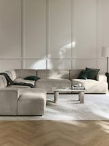 Mira Max Köşe Koltuk Bej Fitilli