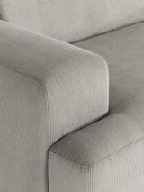 Mira Max Köşe Koltuk Gri Fitilli