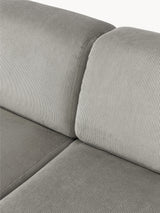 Mira Max Köşe Koltuk Gri Fitilli