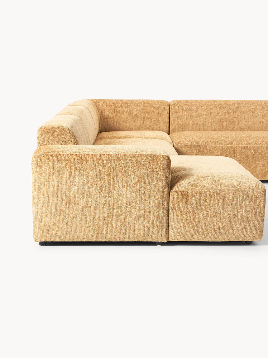 Mira Max Köşe Koltuk Hardal Sarısı Şönil