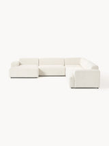 Mira Max Köşe Koltuk Kırık Beyaz Şönil