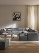 Mira Max Köşe Koltuk Koyu Gri