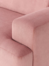 Mira Max Köşe Koltuk Pembe Fitilli