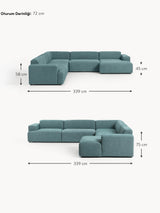 Mira Max Köşe Koltuk Turkuaz