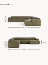 Mira Max Köşe Koltuk Zeytin Yeşili