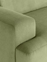 Mira Max Köşe Koltuk Zeytin Yeşili Fitilli