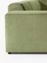 Mira Max Köşe Koltuk Zeytin Yeşili Fitilli