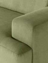 Mira Max Köşe Koltuk Zeytin Yeşili Fitilli