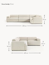 Mira Plus Köşe Koltuk Açık Bej