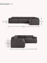 Mira Plus Köşe Koltuk Antrasit