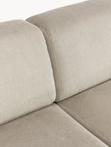 Mira Plus Köşe Koltuk Bej Fitilli