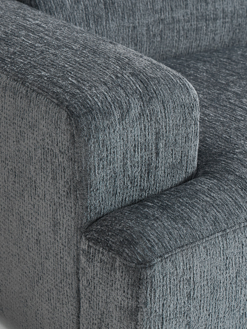 Mira Plus Köşe Koltuk Gri Mavi Şönil