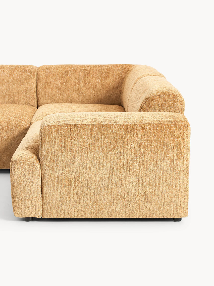 Mira Plus Köşe Koltuk Hardal Sarısı Şönil