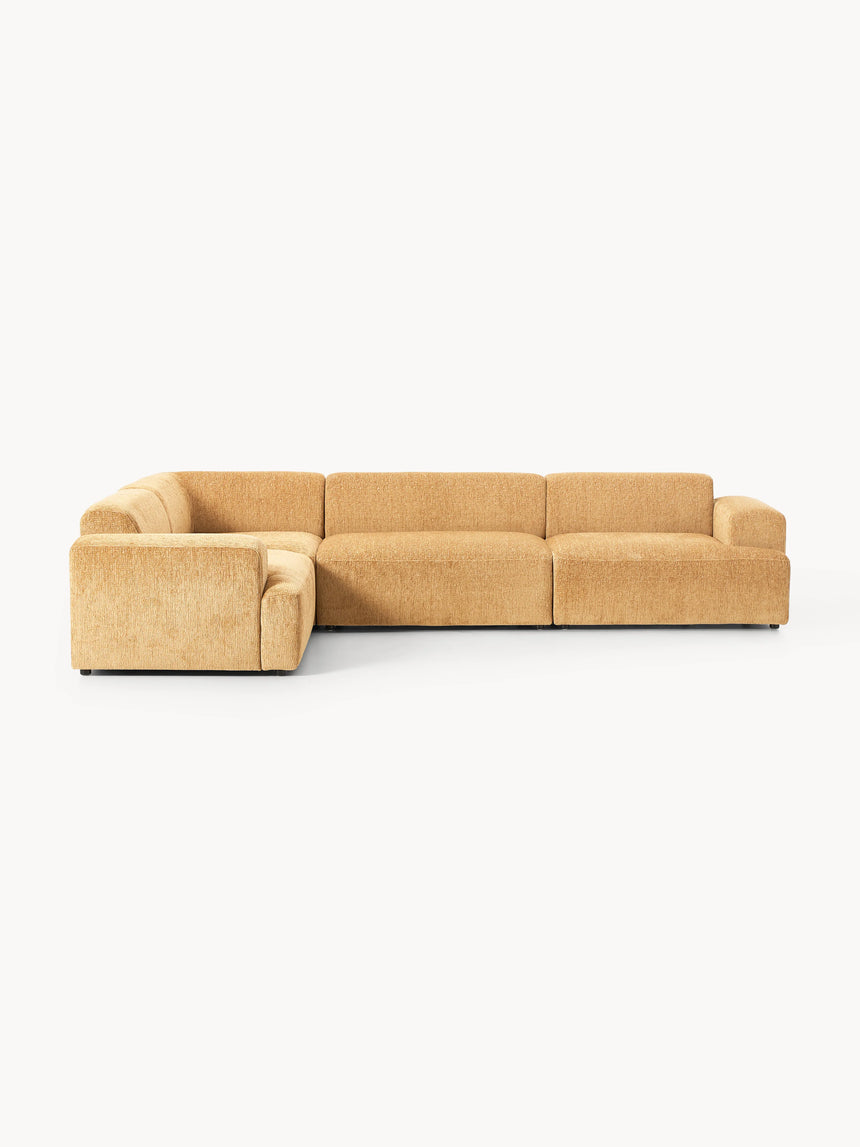 Mira Plus Köşe Koltuk Hardal Sarısı Şönil