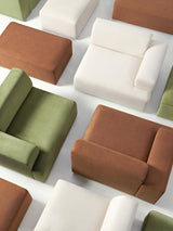 Mira Plus Köşe Koltuk Kırık Beyaz