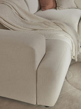 Mira Plus Köşe Koltuk Kırık Beyaz