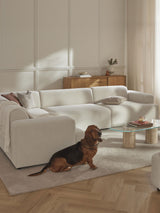 Mira Plus Köşe Koltuk Kırık Beyaz